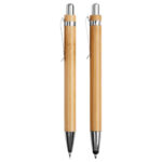 SET DE BOLIGRAFO Y LÁPIZ MECÁNICO DE BAMBÚ "NAGANO DUO" - Imagen 3