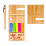 ORGANIZADOR DE ESCRITORIO DE BAMBÚ "NAGANO DESK" - Imagen 5