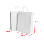 Bolsas Blancas 22x30x10