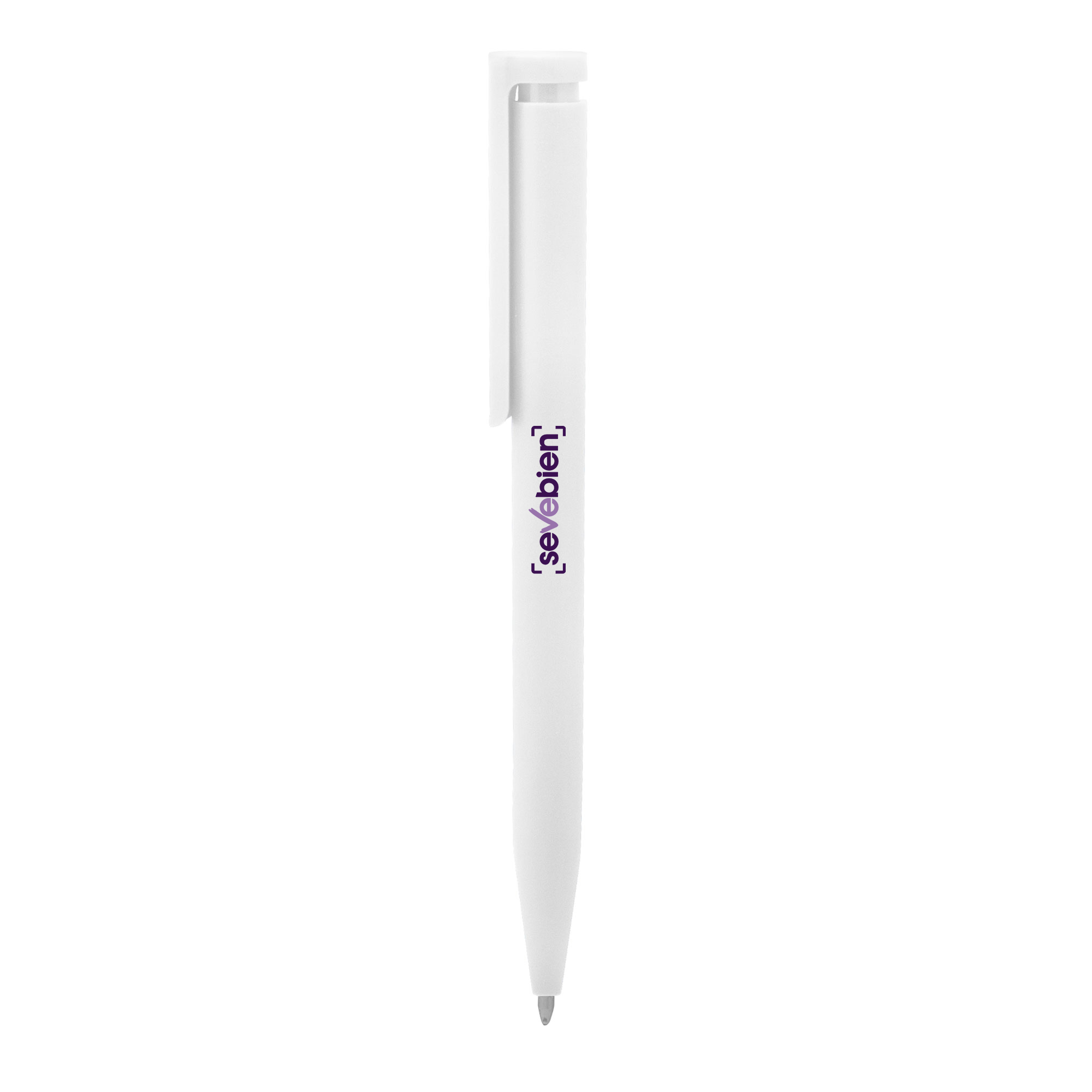alt__promocional_publicitario_boligrafo_BP300_Blanco_Lateral_logo Bolígrafo "CROMA" - Imagen 1