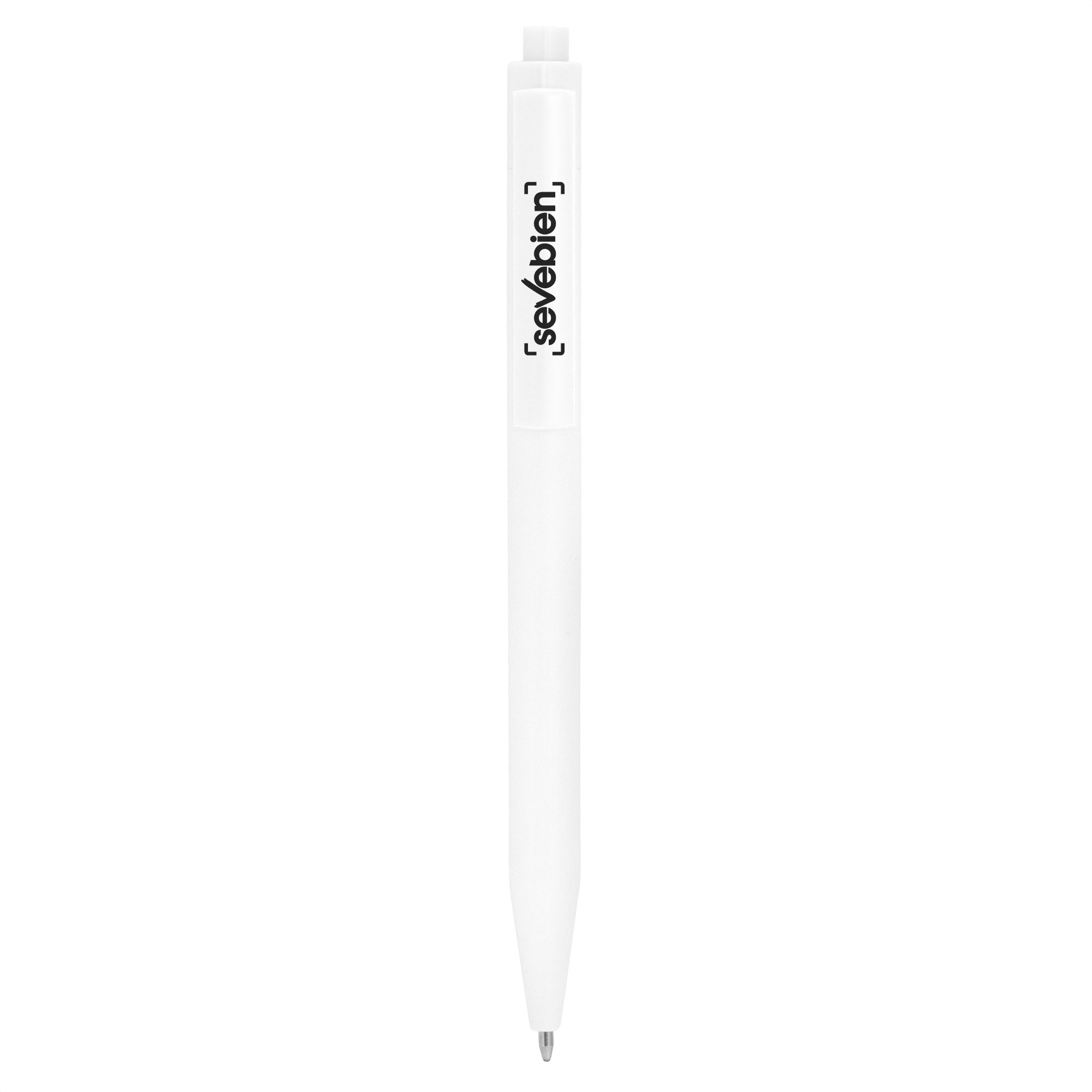 alt__promocional_publicitario_estuche_boligrafo_plastico_BP314_blanco-frente_logo Bolígrafo "ALFA" - Imagen 1
