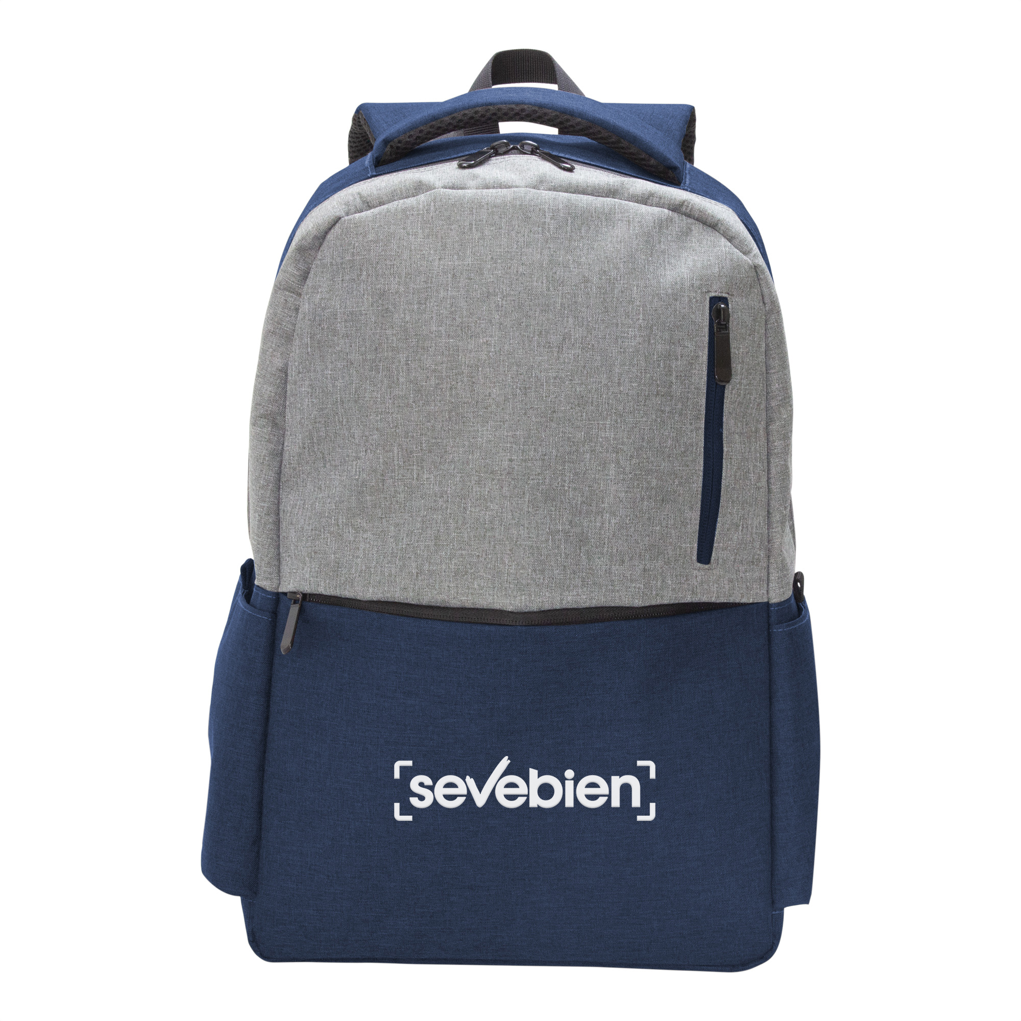 alt_promocional_publicitario_mochila_C567_azul_frente_logo Mochila "HORIZON" - Imagen 1