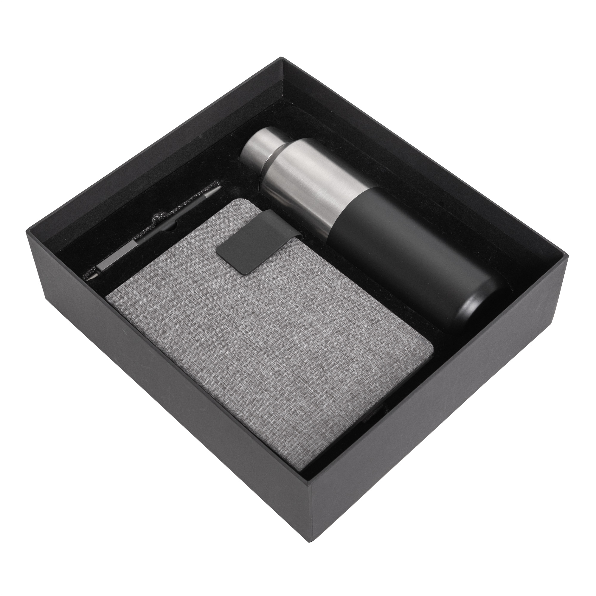 alt_-promocional_publicitario_Boligrafo_Botella_Libreta_S04_4 Set ejecutivo "CHARM BOX" - Imagen 1