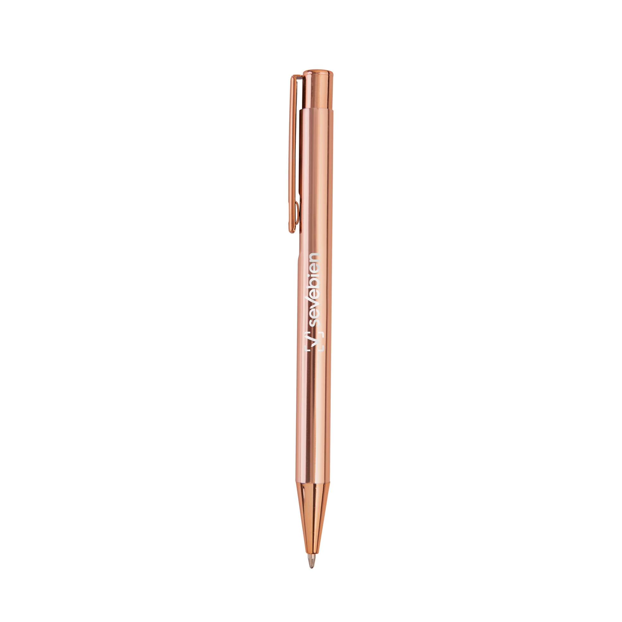 alt_promocional_publicitario_Lapicera_BP345_rosegold_1_logo Bolígrafo "MEDAL" - Imagen 1